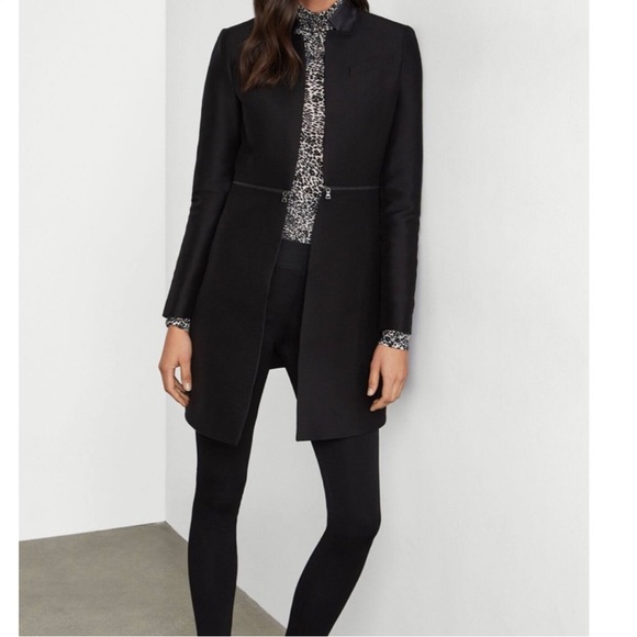 BCBGMAXAZRIA Arelia Long Length Coat Jacket - Picture 2 of 6